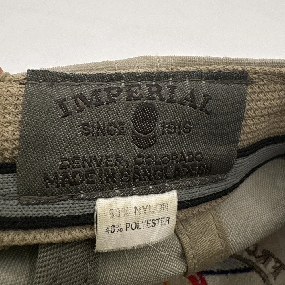 Front Range Anglers Imperial Hat Strap Back Cap Beige Boulder Colorado Fishing